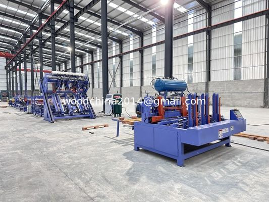 Machine à clouer des palettes de bois / Machine à fabriquer des palettes de bois EPAL / Machine à couper des palettes de bois
