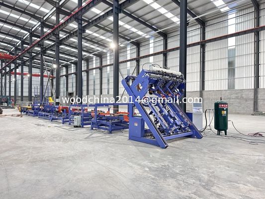 Machine à clouer des palettes de bois / Machine à fabriquer des palettes de bois EPAL / Machine à couper des palettes de bois