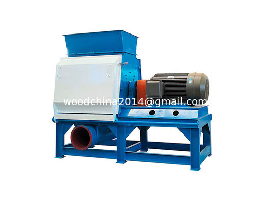 Machine de concassage de la poussière de sciure de bois avec collecteur de poussière de sciure pour pellets de bois