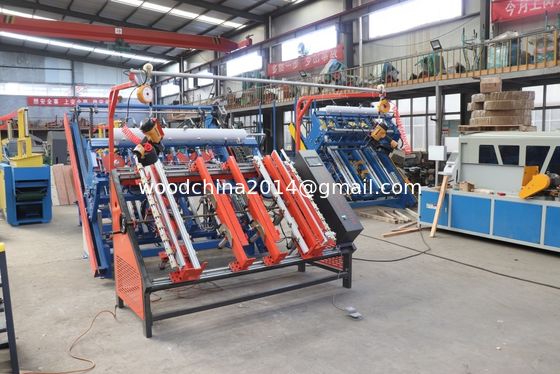 Pneumatique USA type Pallets en bois Nailer Machine de fabrication de palettes en bois Stringer Machine de clôture de palettes en bois