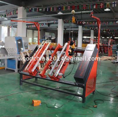 Pneumatique USA type Pallets en bois Nailer Machine de fabrication de palettes en bois Stringer Machine de clôture de palettes en bois