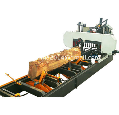 Grand bois horizontal coupant la scierie automatique hydraulique de bande à vendre