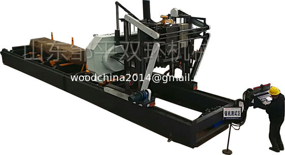 Grand bois horizontal coupant la scierie automatique hydraulique de bande à vendre
