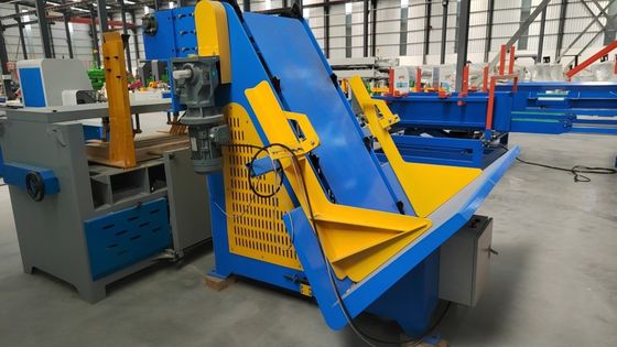 Détecteur automatique de palettes en bois à double tête avec système d'alimentation automatique pour fabricant de palettes