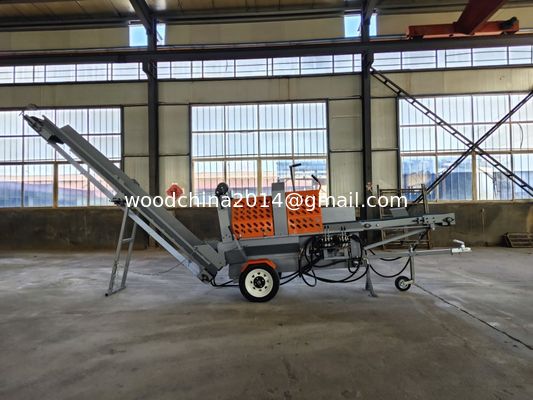 Disjoncteur de bois pour travaux agricoles avec moteur à essence de 15 ch et moteur à scie de 4800 tr/min