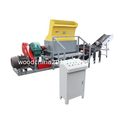 Machine de concassage de palettes à haut rendement