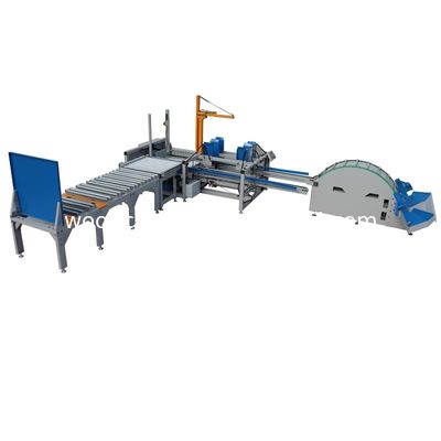 Machine à empiler automatique hydraulique pour le travail du bois