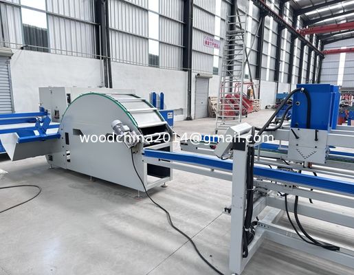 Machine d'empilage de bois entièrement automatique pour la longueur du bois personnalisée