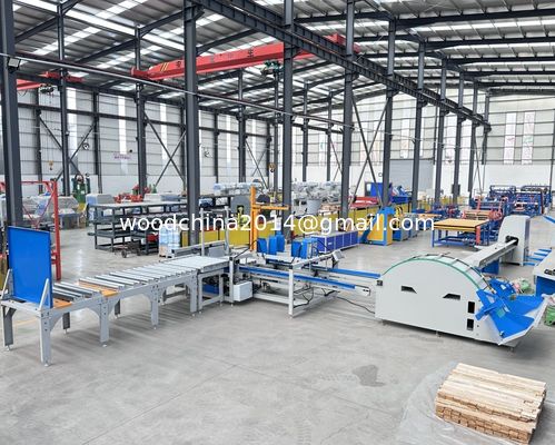 Machine automatique d'empilage du bois Palletizer de planches de bois