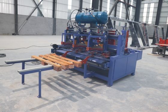EPAL Automatic Pallet Nailing Machine European Block Wooden Pallet Nailing Production Line