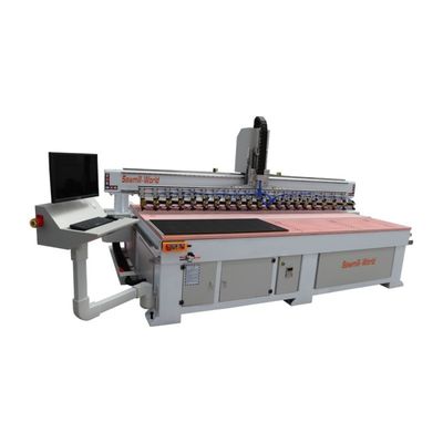SHDJ3000 Machine de clôture de panneau acoustique à rainures larges pour la production de panneaux muraux à dalles en bois