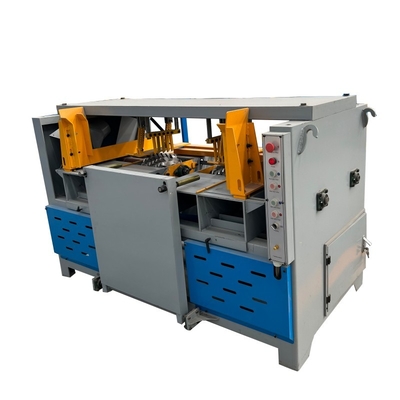 Fabricant vendant une machine de découpe automatique à double tête de palettes de bois