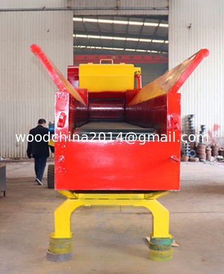 Machine en bois de broyeur des palettes SH800-500, broyeur en bois de rondin avec le moteur de pompe à huile