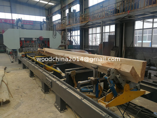 Fraiseuse de bande de scie de bois de charpente en bois hydraulique de la scierie 1200mm