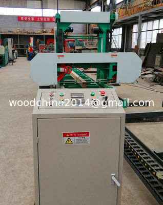 Scierie en bois portative de scie à ruban de commande numérique par ordinateur, scieries fonctionnantes en bois de bande, machines de scie