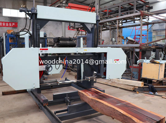 Diesel portable sawmill, Diesel engine horizontal wood band saw