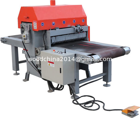 Automatique de l'alimentation de la ceinture à deux lames circulaires de la planche Edger Sawmill Machine largeur 1000mm