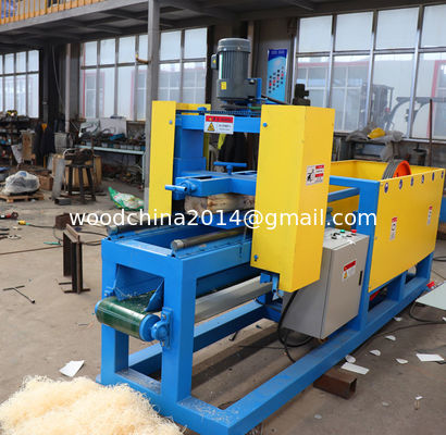 50-150 kg/heure Machine de fabrication de laine de bois Machine de rasage de laine de bois
