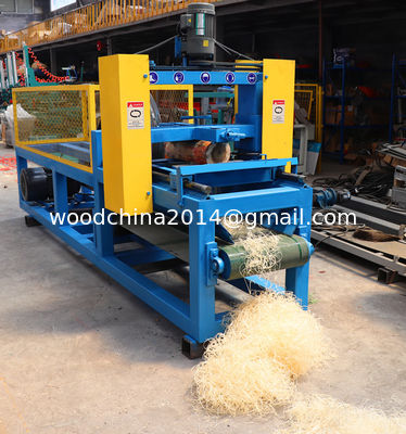 50-150 kg/heure Machine de fabrication de laine de bois Machine de rasage de laine de bois