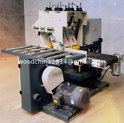 Machine à scier à bande horizontale à bois à plusieurs têtes Resaw Machine de découpe à tronçonneuse à bois
